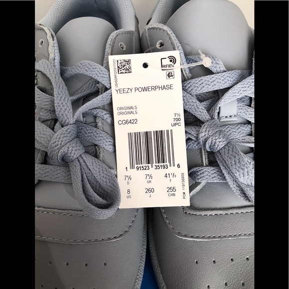 *SOLD* YEEZY POWERPHASE CALABASAS GREY BNIB SIZE 8 - Picture 5 of 8